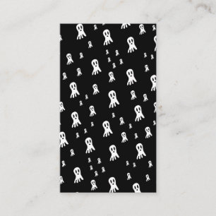 Dark Halloween Ghosts  Business Card