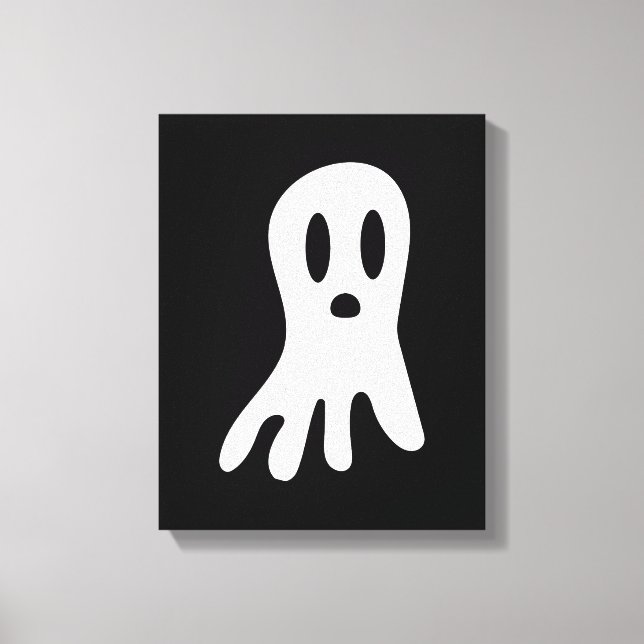 Dark Halloween Ghosts  Canvas Print (Front)