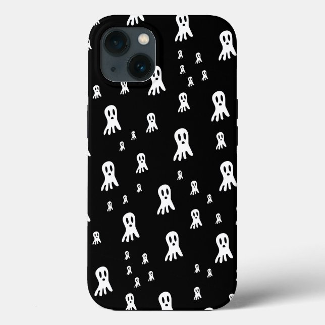 Dark Halloween Ghosts  Case-Mate iPhone Case (Back)
