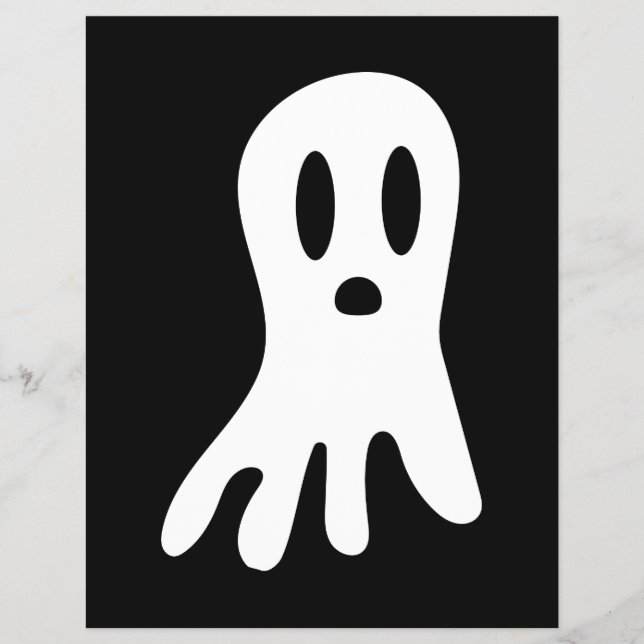 Dark Halloween Ghosts  Flyer (Front)