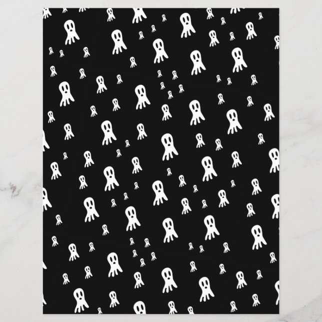 Dark Halloween Ghosts  Flyer (Front)