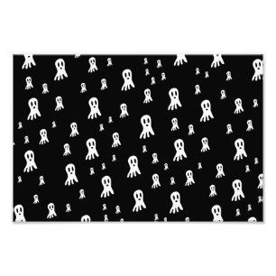Dark Halloween Ghosts Photo Print