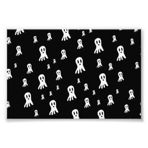 Dark Halloween Ghosts Photo Print