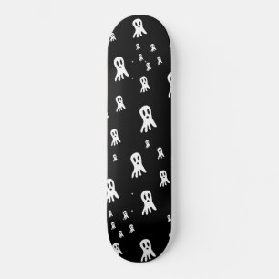 Dark Halloween Ghosts Skateboard
