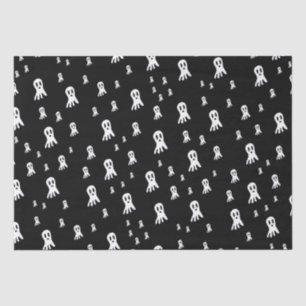 Dark Halloween Ghosts Tissue Paper