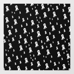 Dark Halloween Ghosts Window Cling