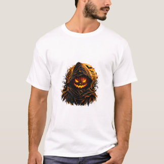 Dark Halloween Pumpkin – Gothic Jack-O-Lantern Hor T-Shirt
