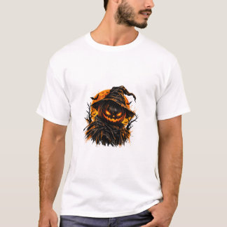 Dark Halloween Pumpkin T-Shirt