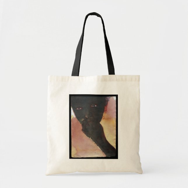 Dark Hand Tote Bag (Front)