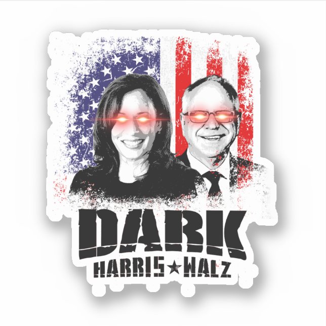 Dark Harris Walz 2024 (Front)
