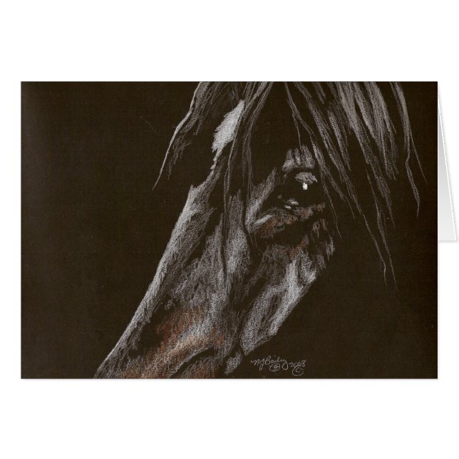 Dark Horse on Black (Front Horizontal)