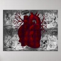 Dark Human Heart Poster