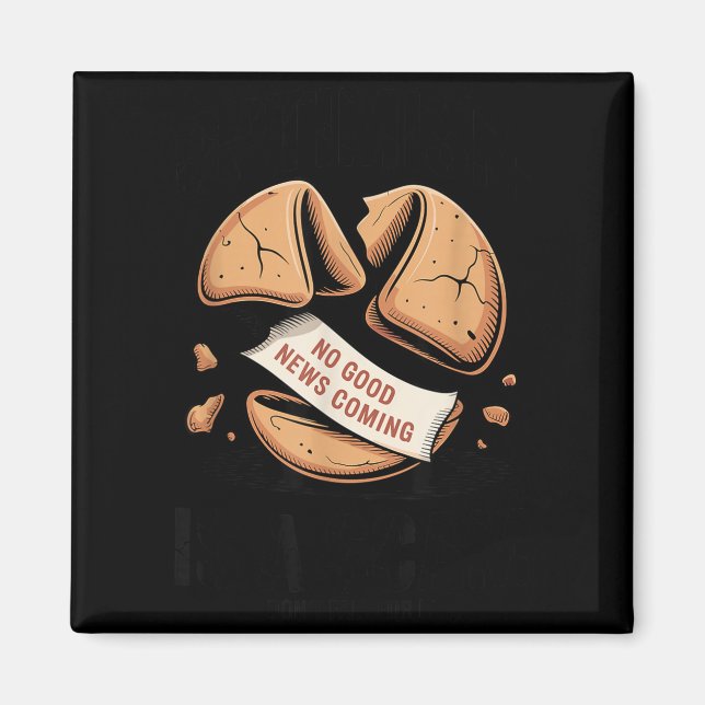 Dark Humor Cynical Sarcastic Emotional Honesty Pes Magnet (Front)