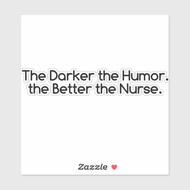 Dark Humour Nurses (Sheet)