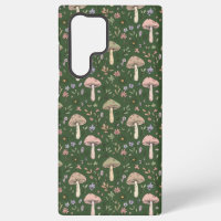 Dark Hunter Green Fungi Seamless Sophisticated