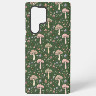 Dark Hunter Green Fungi Seamless Sophisticated Samsung Galaxy Case