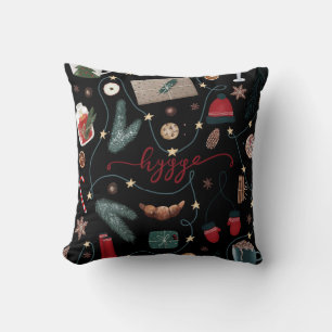 Dark Hygge Christmas Cushion