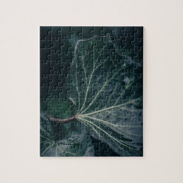 Dark Ivy Leaf Nature Photo Jigsaw Puzzle (Vertical)