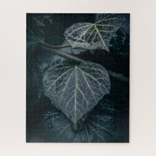 Dark Ivy Nature Photo Jigsaw Puzzle