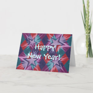 Dark Jester 'Happy New Year!' greetings card
