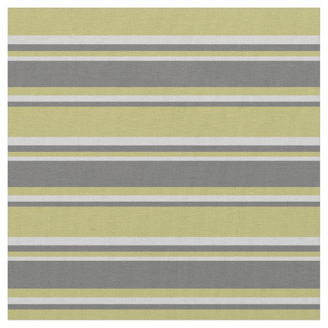 Dark Khaki, Dim Grey, and Light Grey Coloured Fabric (Close Up)