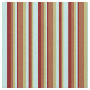Dark Khaki, Sienna, Maroon, and Turquoise Coloured Fabric
