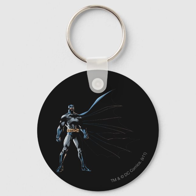 Dark Knight Night Key Ring (Front)