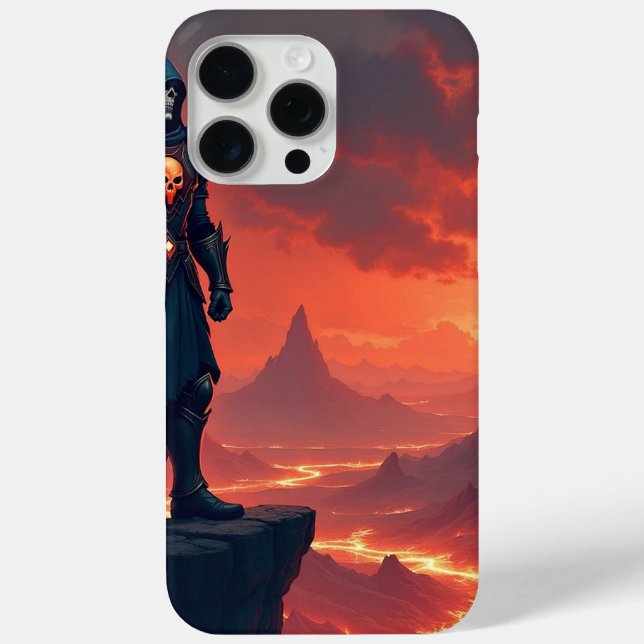 Dark Knight of Flame Case-Mate iPhone Case (Back)