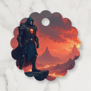 Dark Knight of Flame Favour Tags