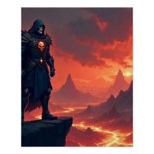 Dark Knight of Flame Poster