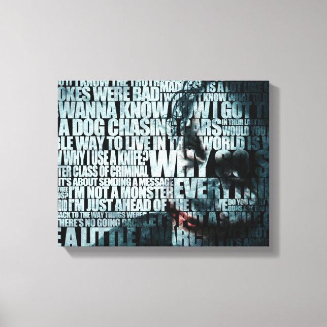 Dark knight Premium Wrapped Canvas (Gloss) (Front)
