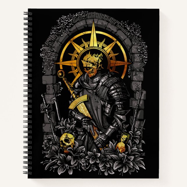 Dark Knight: The Warrior in Shadows Notebook (Front)