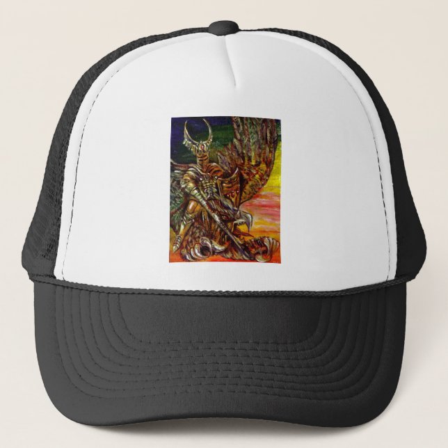 DARK KNIGHT TRUCKER HAT (Front)