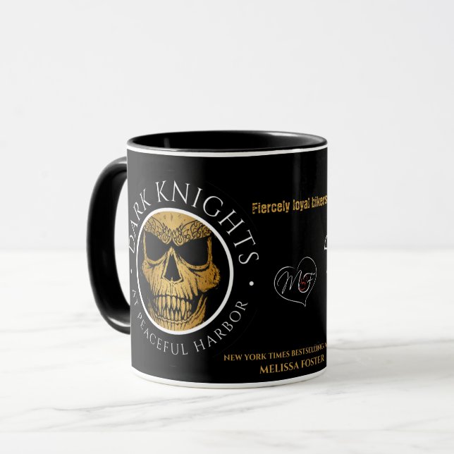 Dark Knights Logo Mug (Front Left)