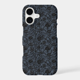 Dark Lace Flower Pattern