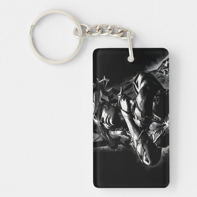 Dark Lady Keychain (Front)