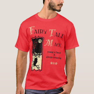 Dark Light Academia Aesthetic Magical Young Heart  T-Shirt