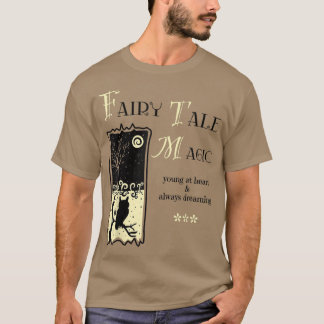 Dark Light Academia Aesthetic Magical Young Heart  T-Shirt