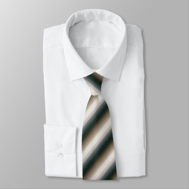 Dark Light Colour Ombre Tie (Tied)