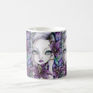 "Dark Lilies" mug