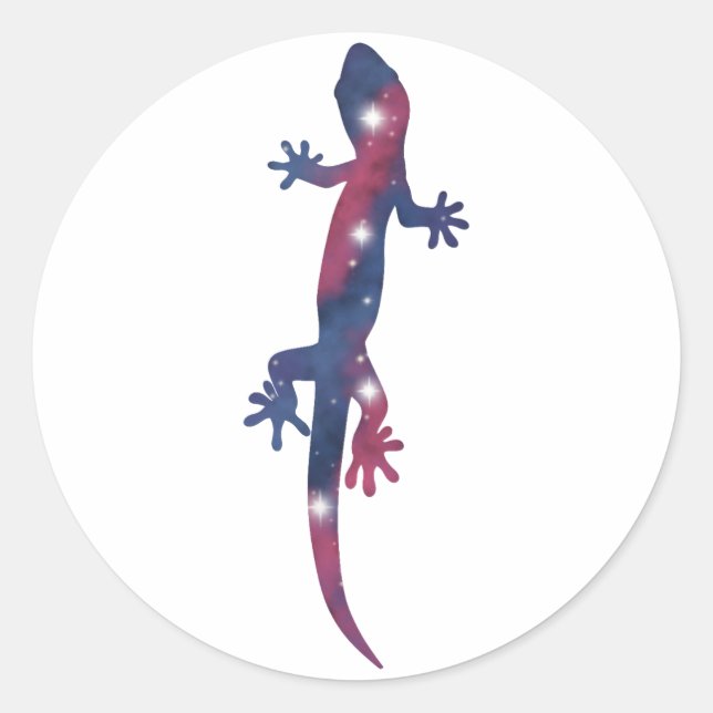 Dark Lizard Starscape Sticker (Front)