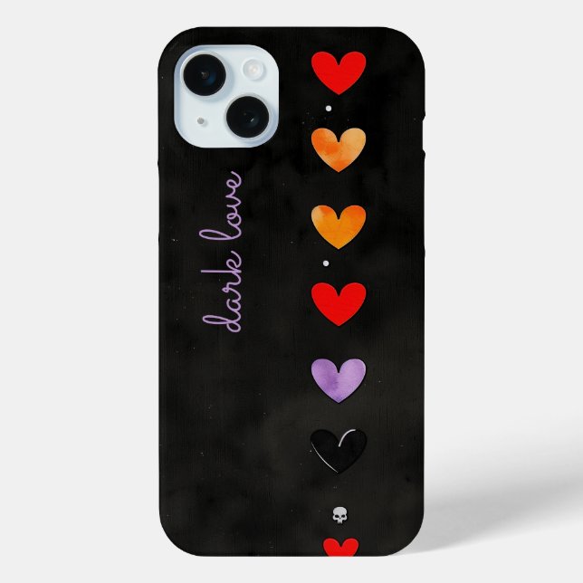 Dark Love iPhone / iPad case (Back)