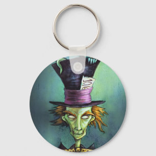 Dark Mad Hatter from Alice in Wonderland Key Ring
