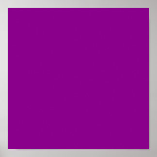 Dark Magenta Poster