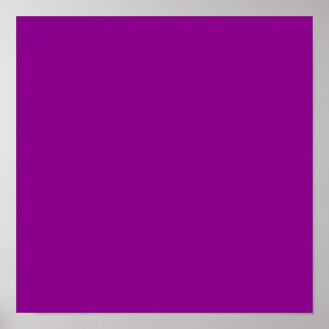 Dark Magenta Poster (Front)