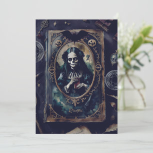 Dark Magic Halloween Party Invitation