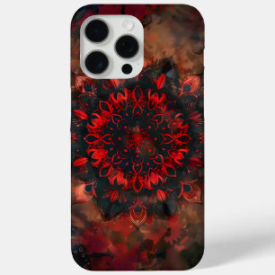 Dark Mandala- Boho Gothic Gift iPhone 15 Pro Max Case