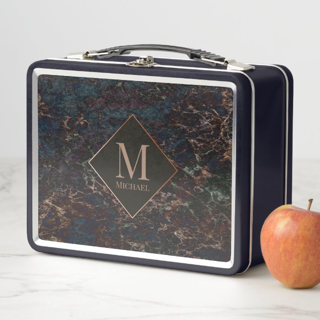 Dark Marble Lunch Box (In Situ)
