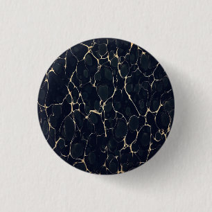 Dark Marble Pattern Abstract Alcohol Ink Style 1 3 Cm Round Badge