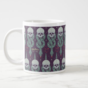 Dark Mark Geometric Icon Pattern Large Coffee Mug
